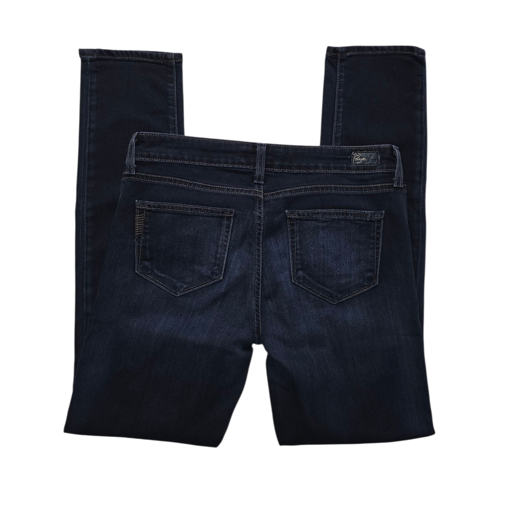Paige Dark Wash Skinny Jeans - Picture 3 of 8